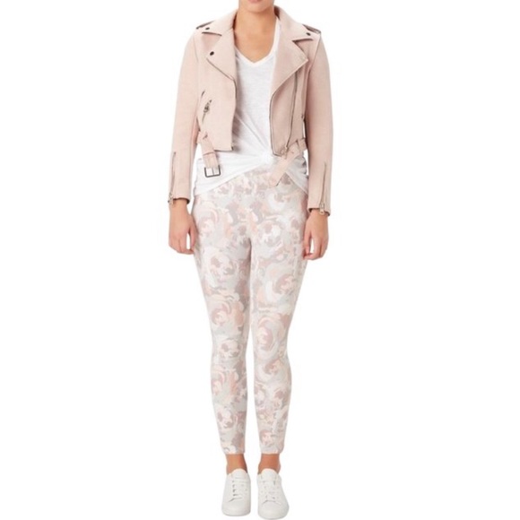 SPANX Pants - Spanx Jean-ish Leggings in Blush Bloom